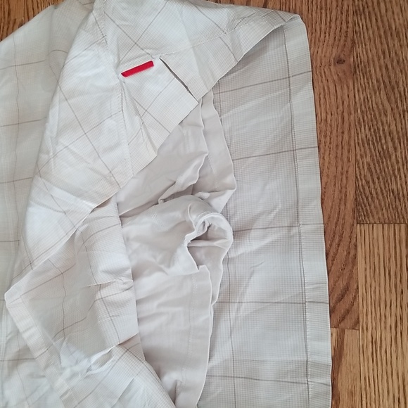 (S) AVIA Plaid Neutral Activewear Athletic Golf Athleisure Sporty Performance - Picture 5 of 9